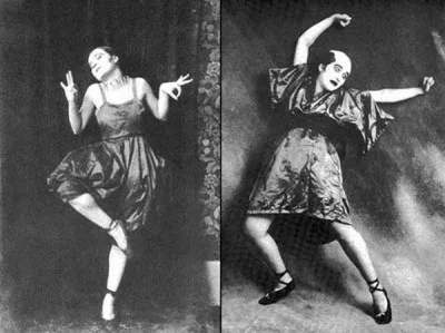Le danseur et comédien berlinois Valeska Gert, années 20, est une inspiration d'Aurélie
